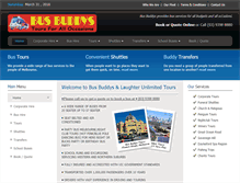 Tablet Screenshot of busbuddys.com.au